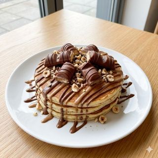 Pancake al Kinder Bueno
