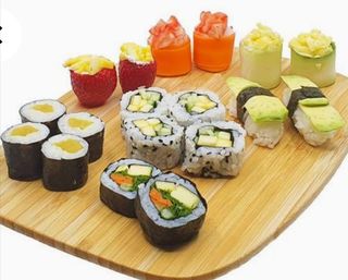 Sushi Vegetarian ( 20 Peças ) LEVE 2, PLAGUE 1