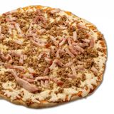 Pizza Atún con Bacon