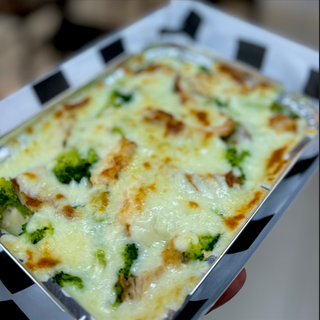 Zapiekanka brokułowa