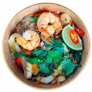 Локшина скляна з морепродуктами (350г)