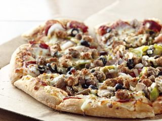 Pizza viande hachée