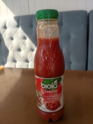 Сік томатний Біола 0.5 л. 