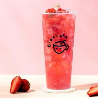 Tè nero con fragola