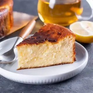 Tarta de queso fría