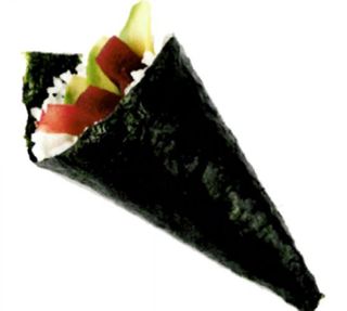 60A - Temaki Atún Aguacate