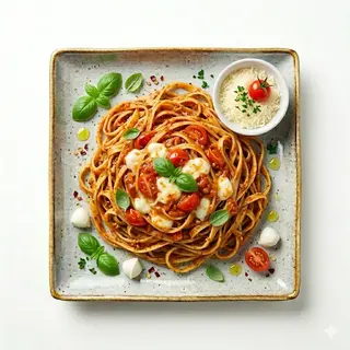 Fetuccini Con Salsa Sorrentina
