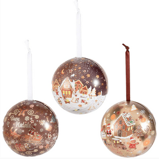 Glob metalic cu praline belgiene Valentino Biscottini Collection