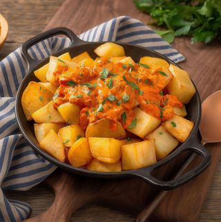 4. Patatas Braviolis