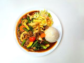 Wołowina smażona w 5 smakach
