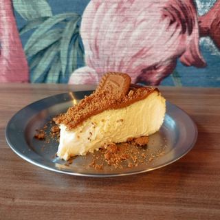 Tarta de queso con crema de lotus