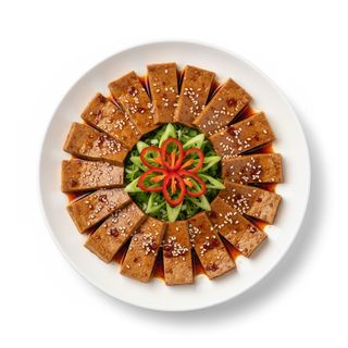 卤千叶豆腐 Tofu Qianye