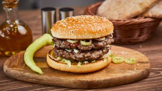 Double Chilli burger