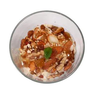 Yaourt Aux Fruits Secs Et Miel