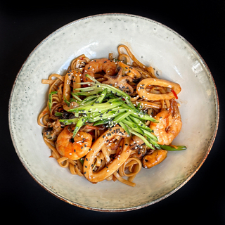 Удон з морепродуктами 