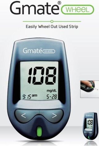 Gmate wheel Glucometer