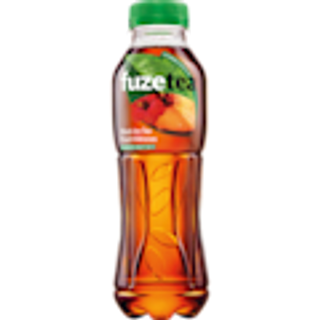 FuzeTea brzoskwiniowa z czarną herbatą i hibiskusem 0,5l