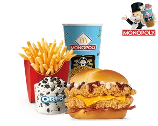Menú Completo McCrispy BBQ & Bacon Doble