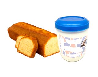 Flocon de Neige + 1 Pot de Lait + 1 Pot de Jus au Choix