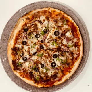Pizza kebab grande 