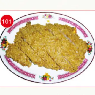 101. Pollo Rebozado Con Almendras