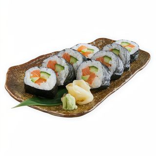 futomaki salmón (12 pzs.)
