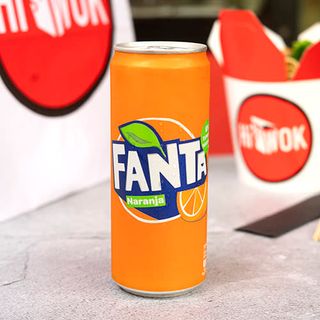 Fanta Naranja lata 330ml.