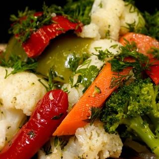 ფრანგული სალათი ქათმით ( ულუფა)