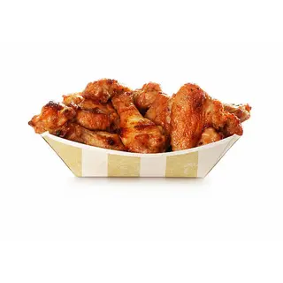 Chicken Wings (Either Coated With Breadcrumbs Toasted In Bbq Sauce)