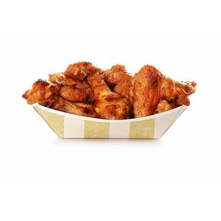 Chicken Wings (Either Coated With Breadcrumbs Toasted In Bbq Sauce)