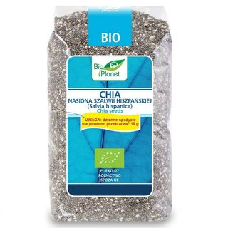 CHIA - NASIONA SZAŁWII HISZPAŃSKIEJ (Salvia hispanica) BIO 1 kg - BIO PLANET