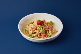 Паста с креветками