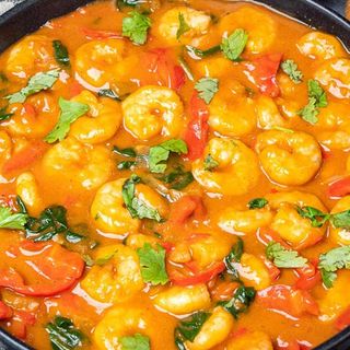 Camarão Curry