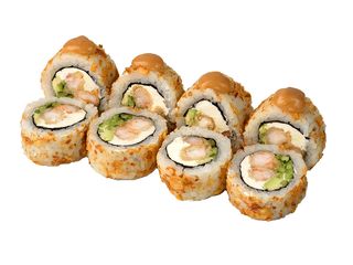 Chrupiący roll z krewetkami (8 szt) (300g)
