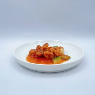 Maiale in salsa agro dolce