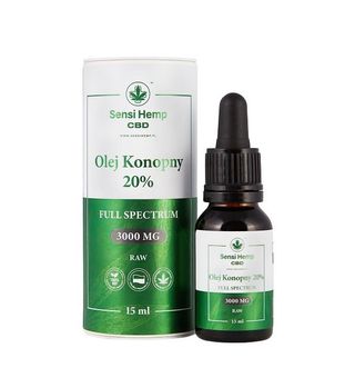 Olejek CBD 30% RAW 15ml Sensi Hemp