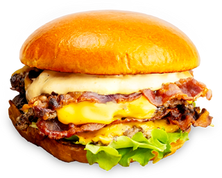 Carlo's burger double
