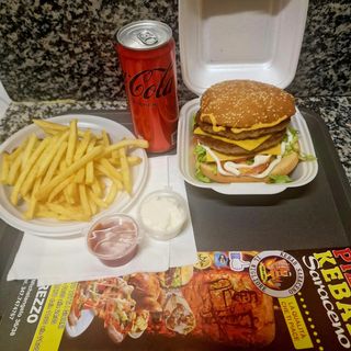  Double decker menù