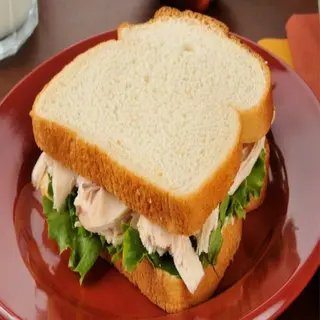 sándwich de pollo