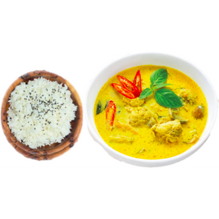  PLAT CURRY VERT ET ROUGE   BOEUF