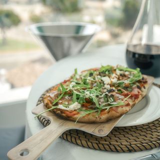 Pizza la vaca madura