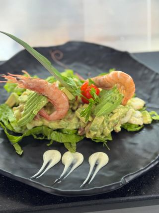 Salade Avocat Aux Crevettes