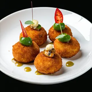 16. Bombas De Bacalao (4 Uds.)