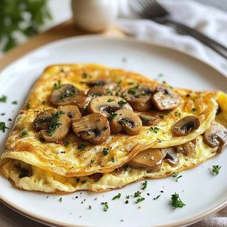 Omelette Champignons Gourmandes
