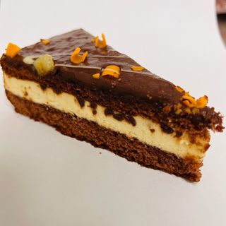 Fetta Torta CioccoArancia