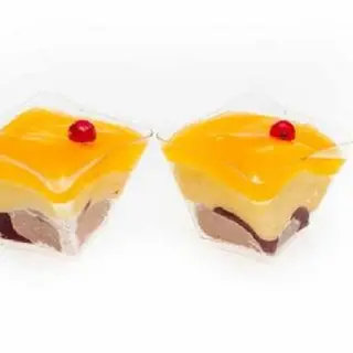 Prăjitură mini mango si choco