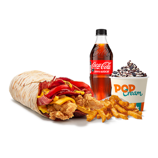 Menú Completo The Cheesy Wrap