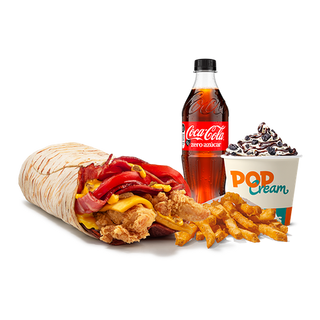 Menú Completo The Cheesy Wrap