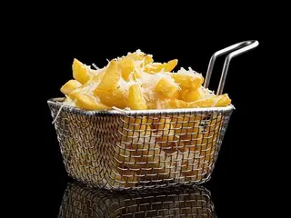 French fries garlic and parmesan L