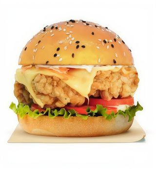 Cheese Crispy Burger